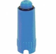 Henco afpersstop 1/2x80MM blauw PLUG04-B80